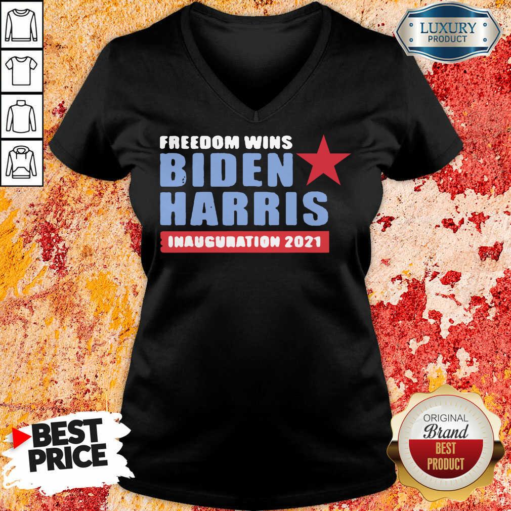 Freedom Wins Biden Harris Inauguration 2021 Shirt - Image 3