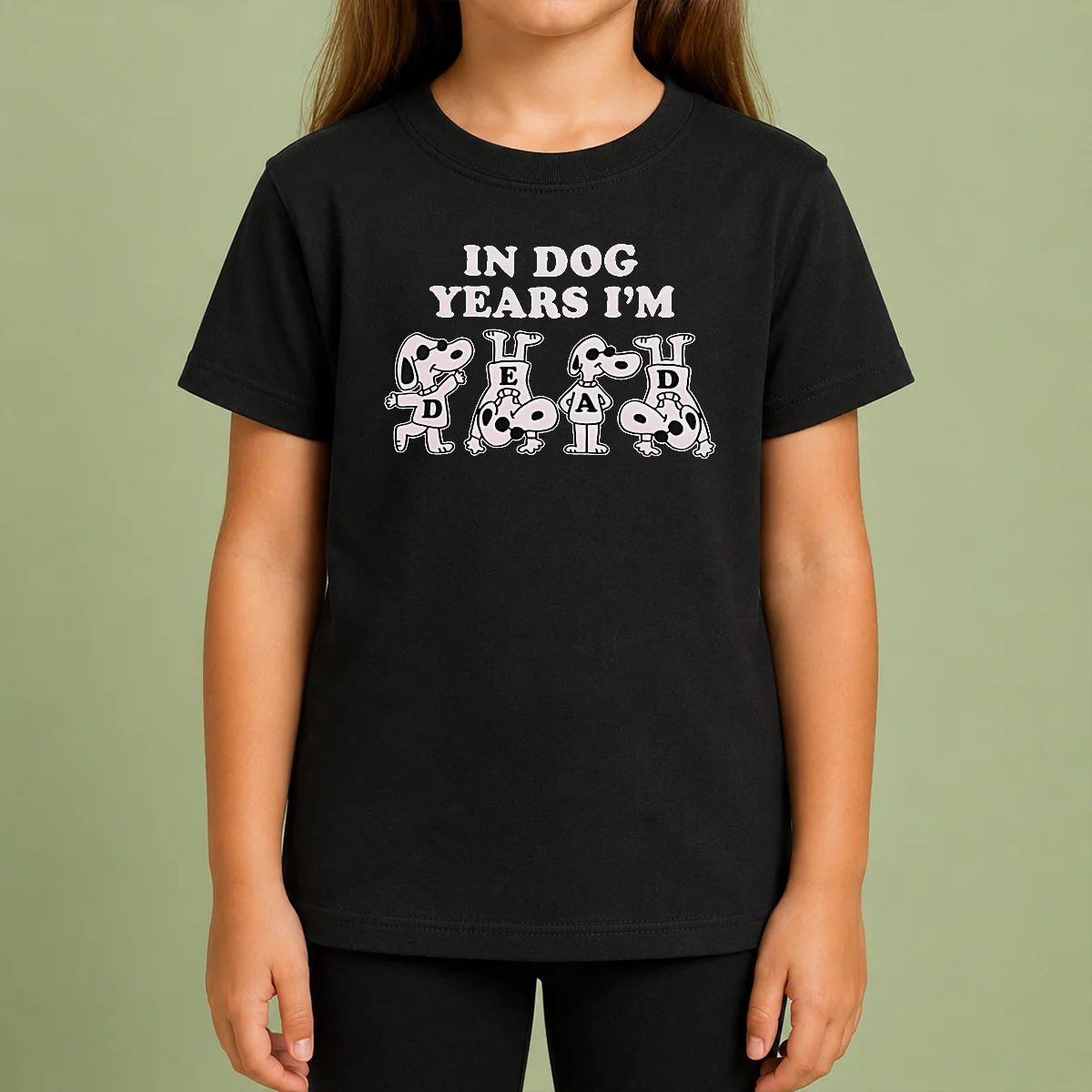 Original Awesome Snoopy In Dog Years I'm Dead Cartoon Dogs Shirt - Image 9