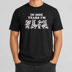 Original Awesome Snoopy In Dog Years I'm Dead Cartoon Dogs Shirt