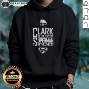 Alternative view of Awesome Clark In The Streets Superman In The Sheets T-Shirt