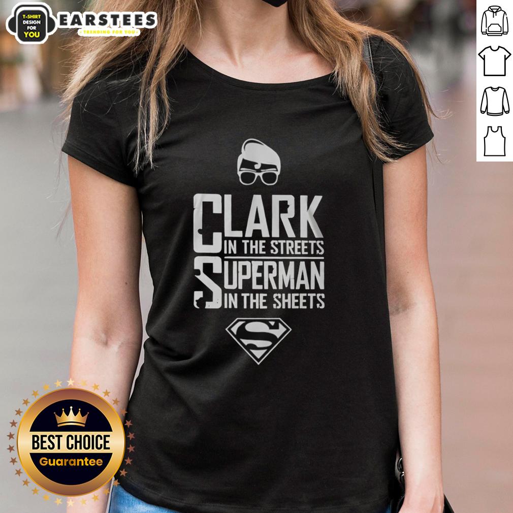 Awesome Clark In The Streets Superman In The Sheets T-Shirt - Image 3