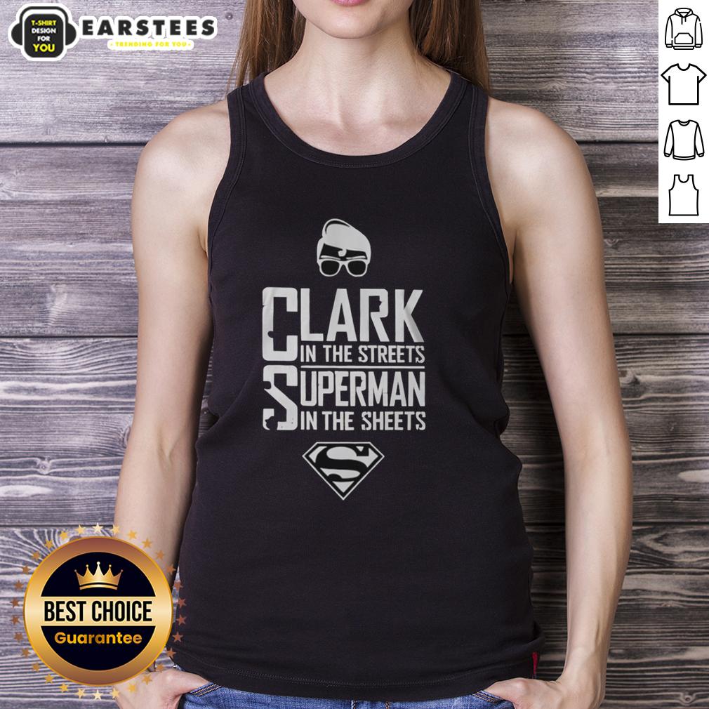 Awesome Clark In The Streets Superman In The Sheets T-Shirt - Image 4