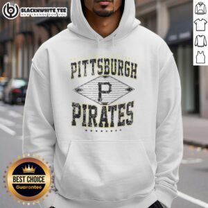 Alternative view of Awesome Pittsburgh Pirates Major League Baseball Cooperstown Diamond T-Shirt