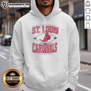 Alternative view of Awesome St Louis Cardinals Major League Baseball Cooperstown Diamond T-Shirt