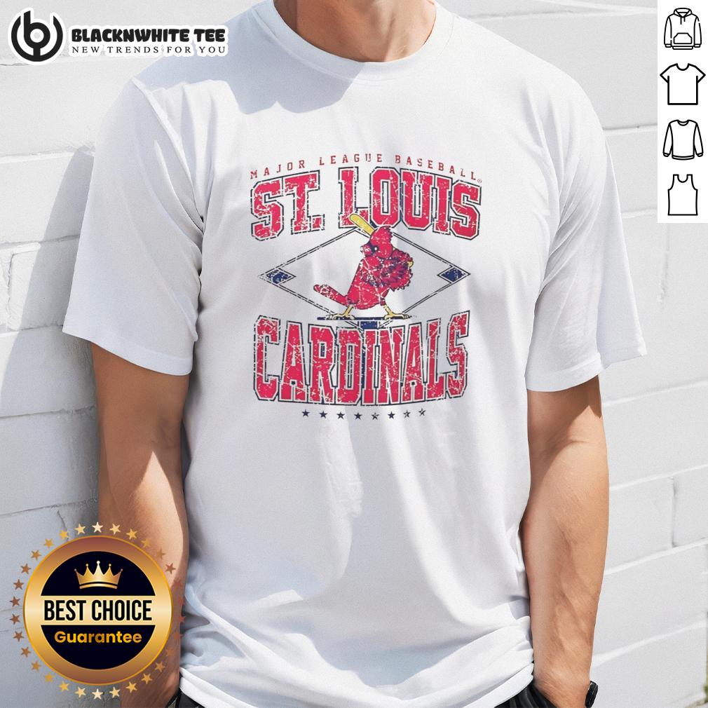 Awesome St Louis Cardinals Major League Baseball Cooperstown Diamond T-Shirt