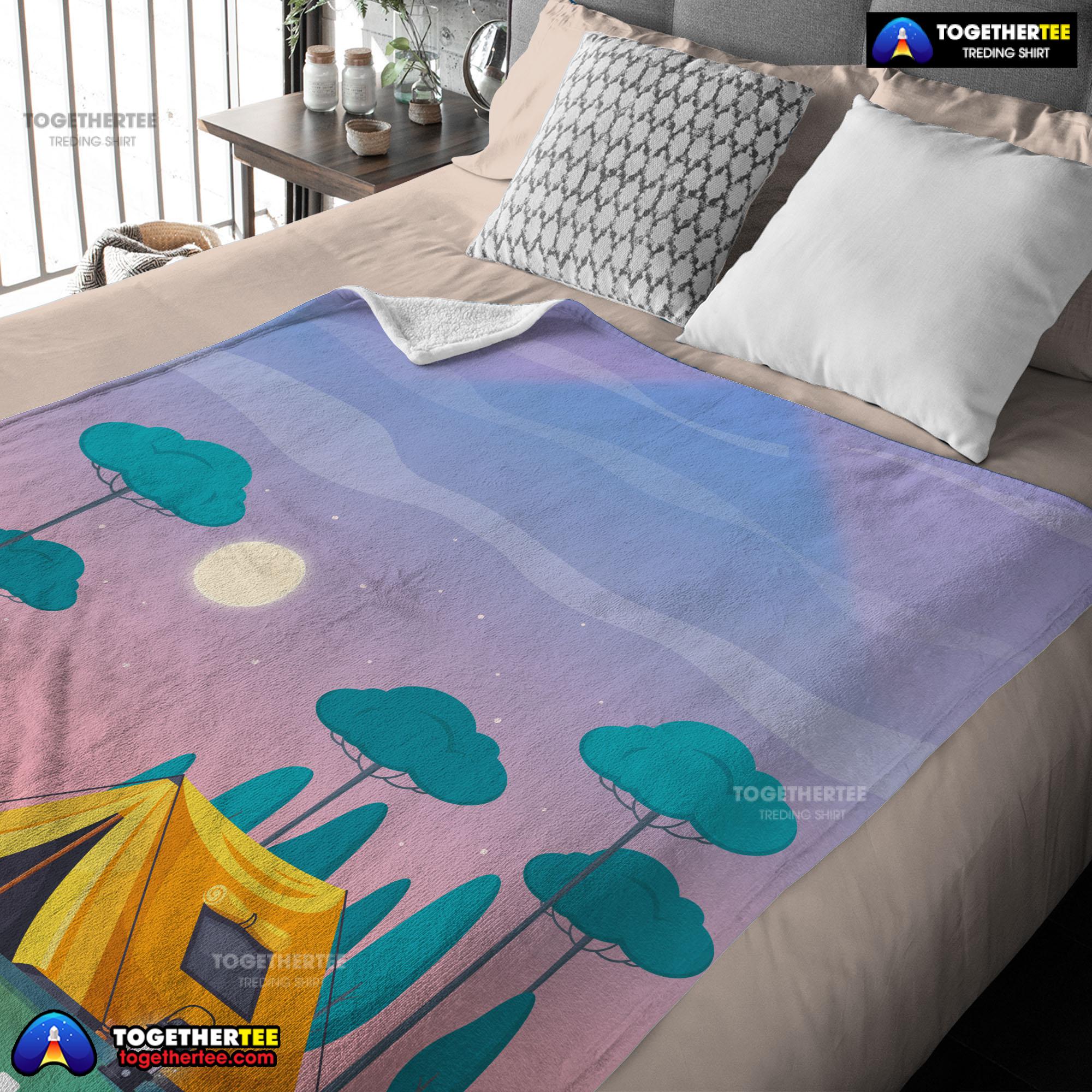 Outdoor Adult Kid Colorful Camping Customized Blanket - Image 3