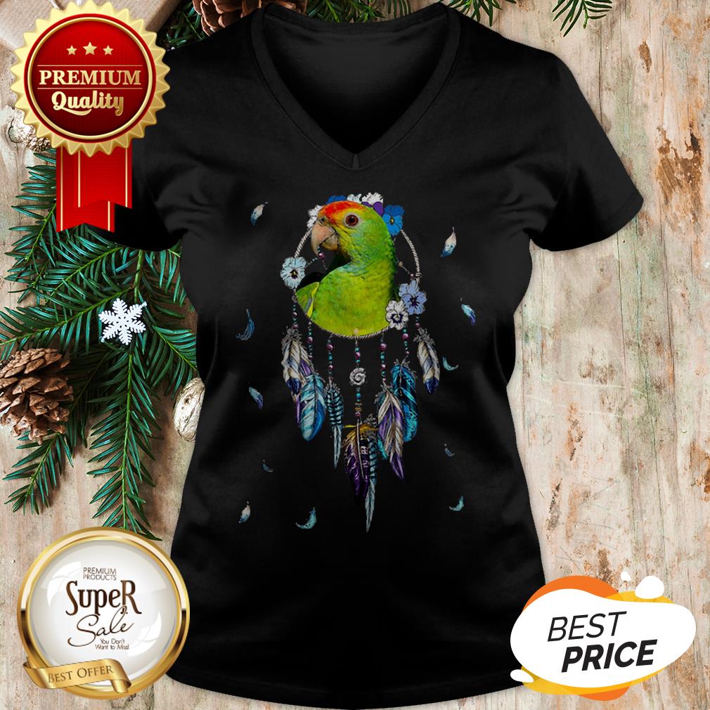 Parrot Dreamcatchers Rings Native American Shirt - Image 2