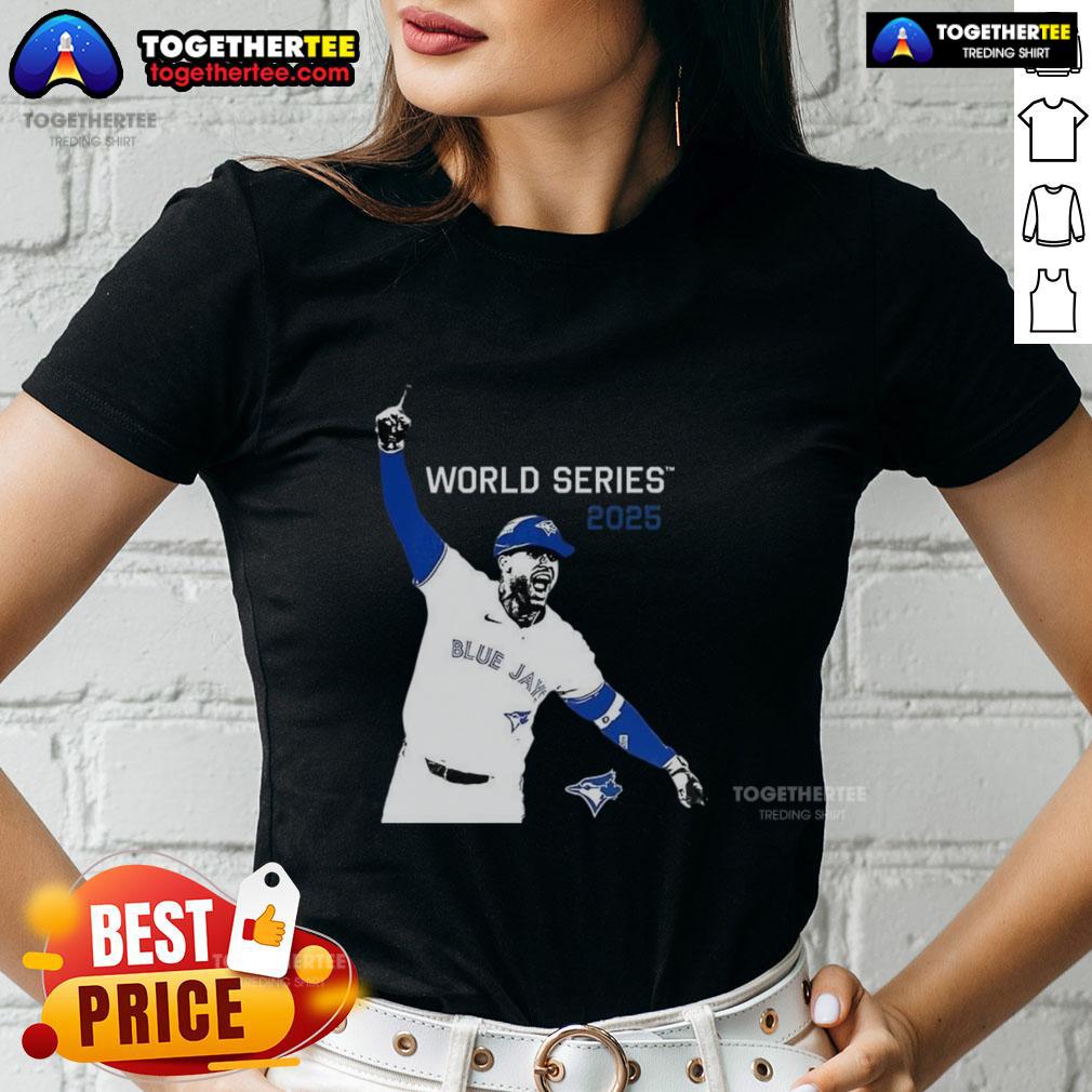 Cute George Springer Toronto Blue Jays MLB World Series 2025 Player Graphic T-Shirt - Image 3