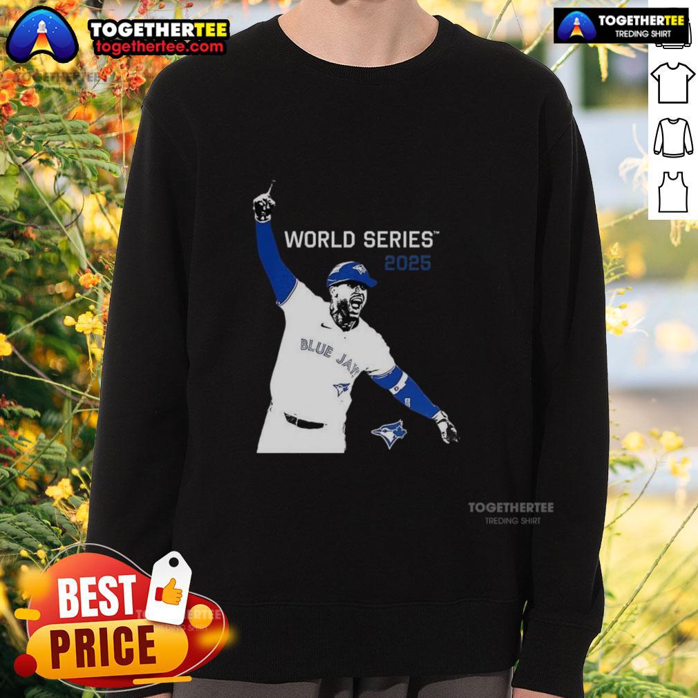 Cute George Springer Toronto Blue Jays MLB World Series 2025 Player Graphic T-Shirt - Image 5