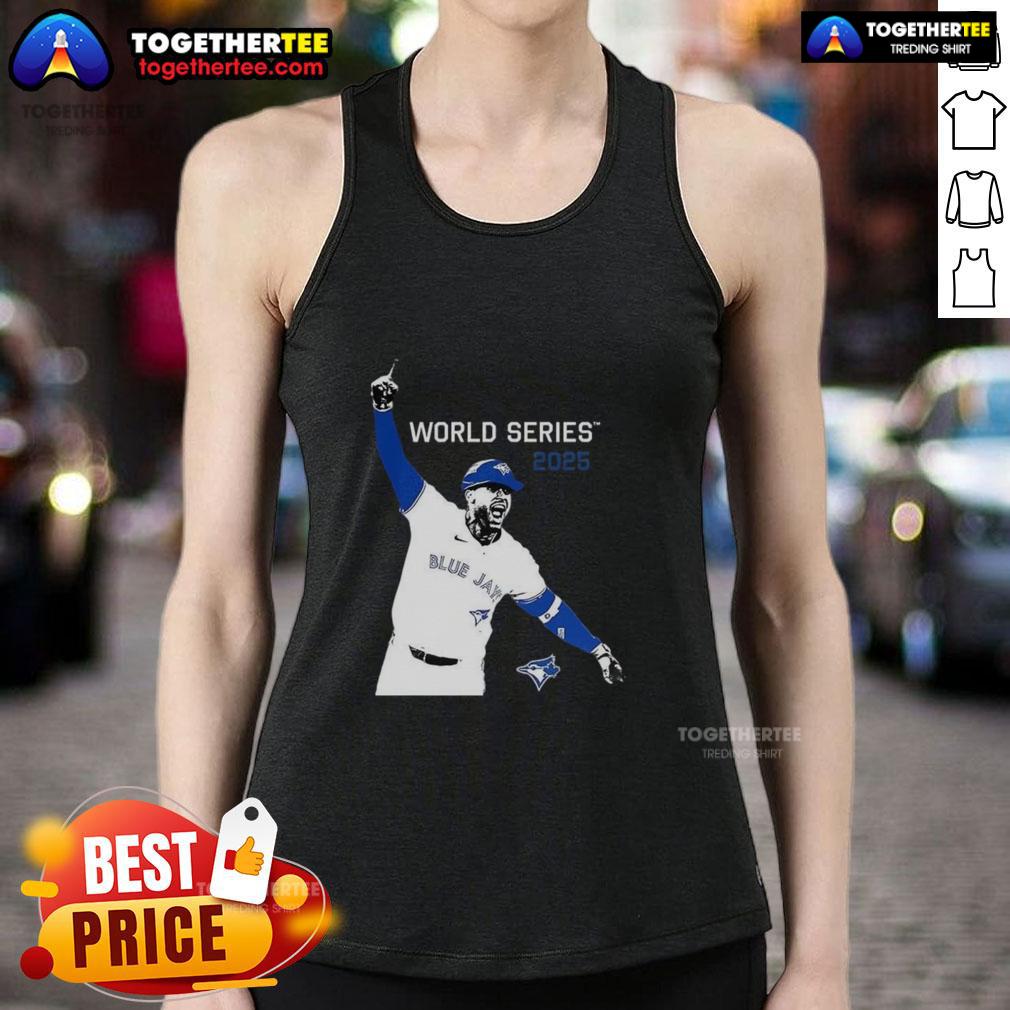 Cute George Springer Toronto Blue Jays MLB World Series 2025 Player Graphic T-Shirt - Image 4