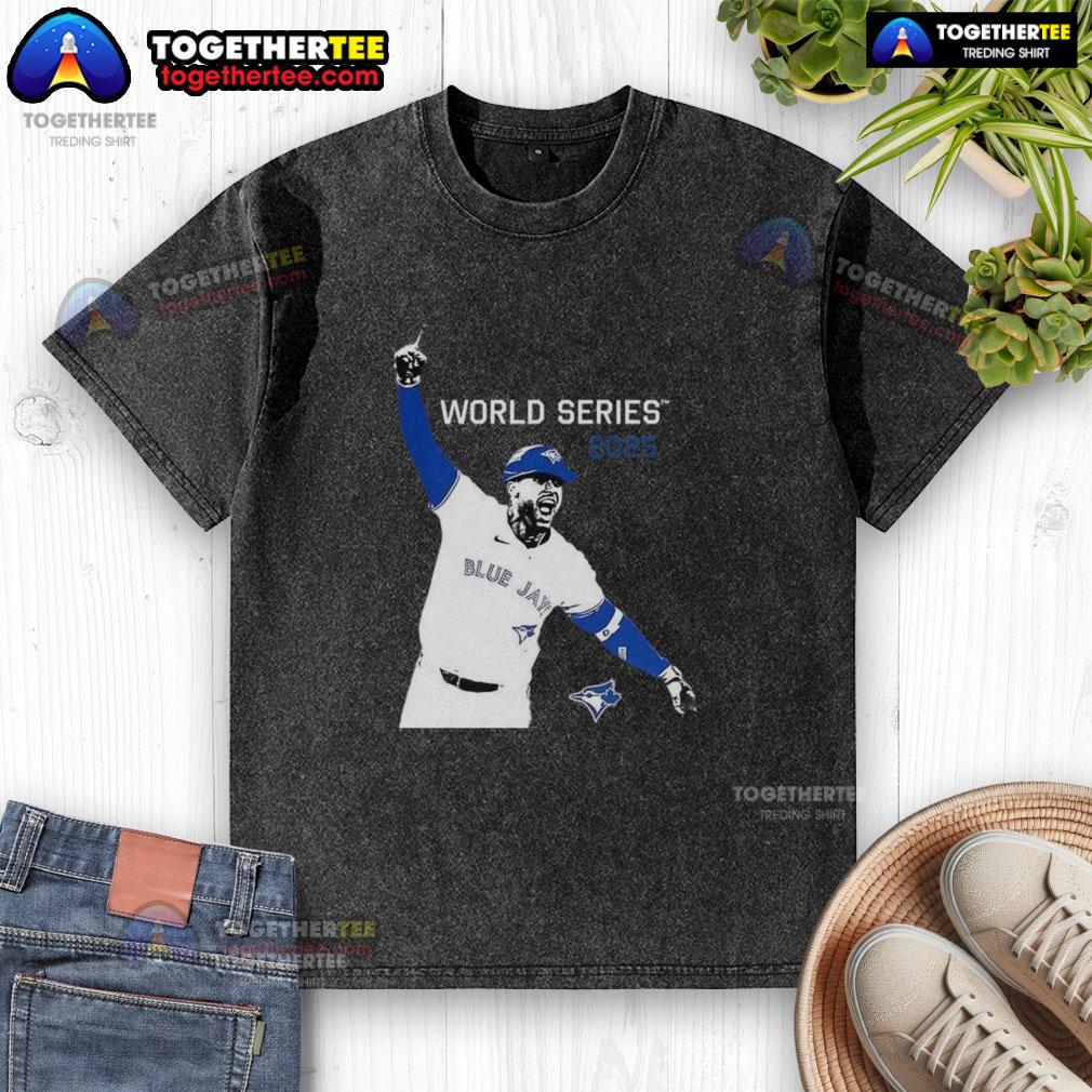 Cute George Springer Toronto Blue Jays MLB World Series 2025 Player Graphic T-Shirt - Image 6