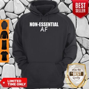 Alternative view of Nice Virus Pandemic Funny Non-Essential AF Shirt