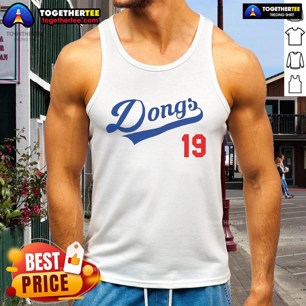 Official Dongs 19 LA Dodgers T-Shirt - Image 4