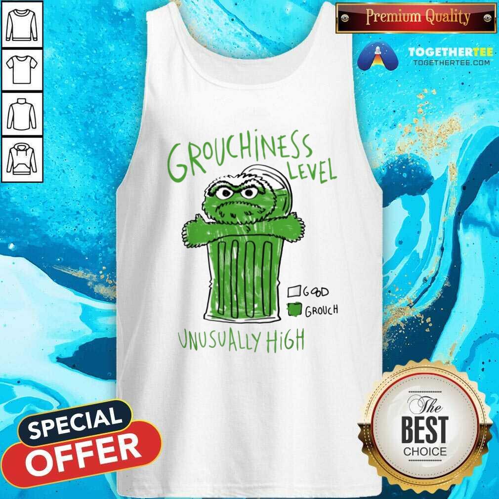 Official Unusually High Grouchiness Level T-Shirt - Image 2
