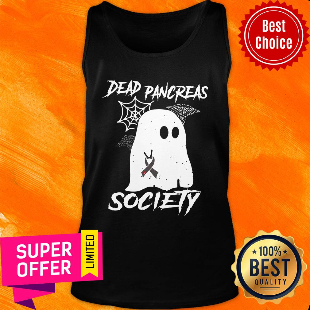 Ghost Dead Pancreas Society Nurse Shirt - Image 3