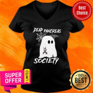 Alternative view of Ghost Dead Pancreas Society Nurse Shirt