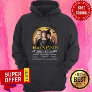 Alternative view of Hocus Pocus 28th Anniversary 1993-2021 Thank You For The Memories Shirt