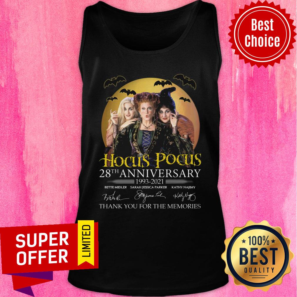 Hocus Pocus 28th Anniversary 1993-2021 Thank You For The Memories Shirt - Image 4