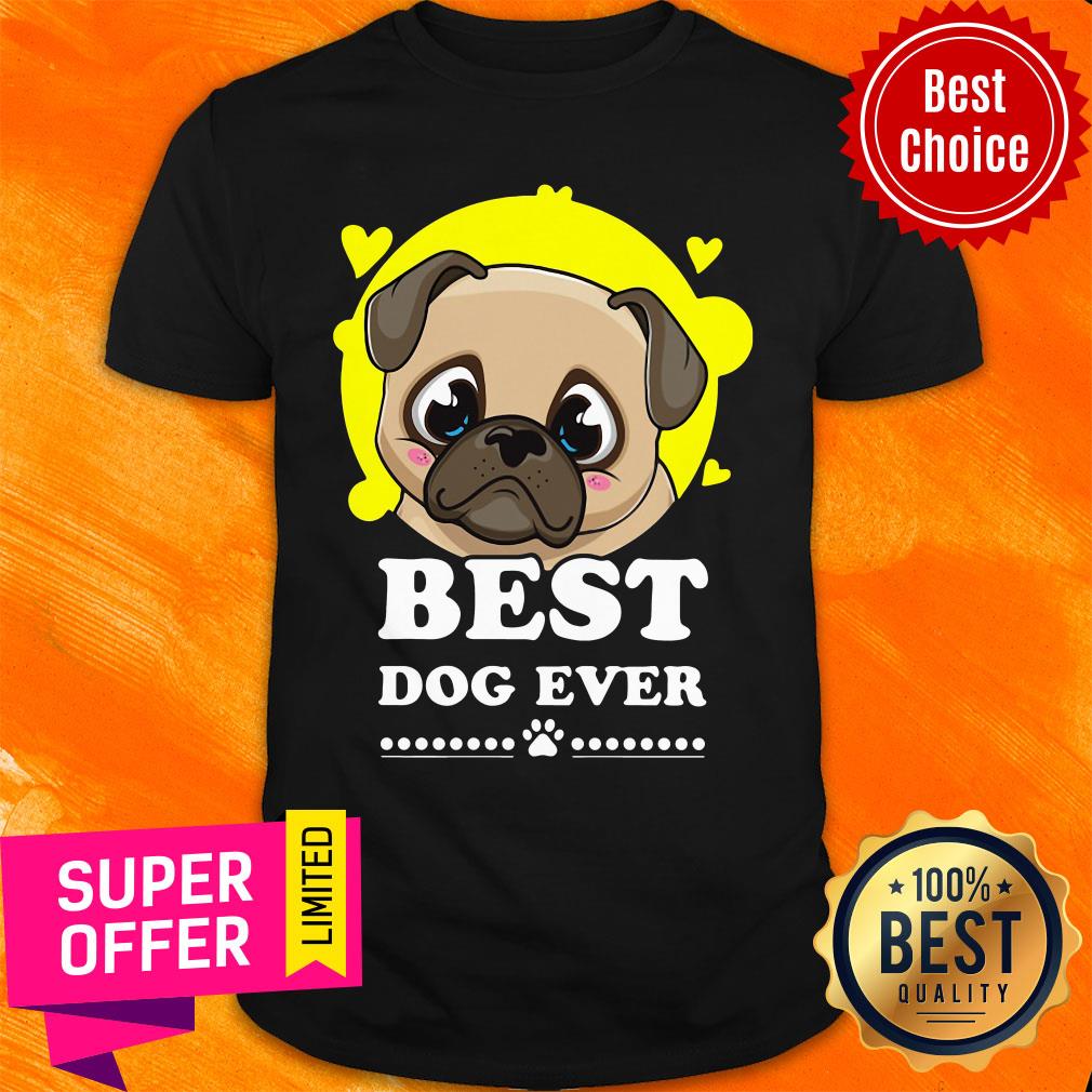 Top Pug Best Dog Ever Shirt