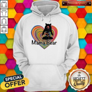 Alternative view of Mama Bear Lgbt Mom Gift Shirt