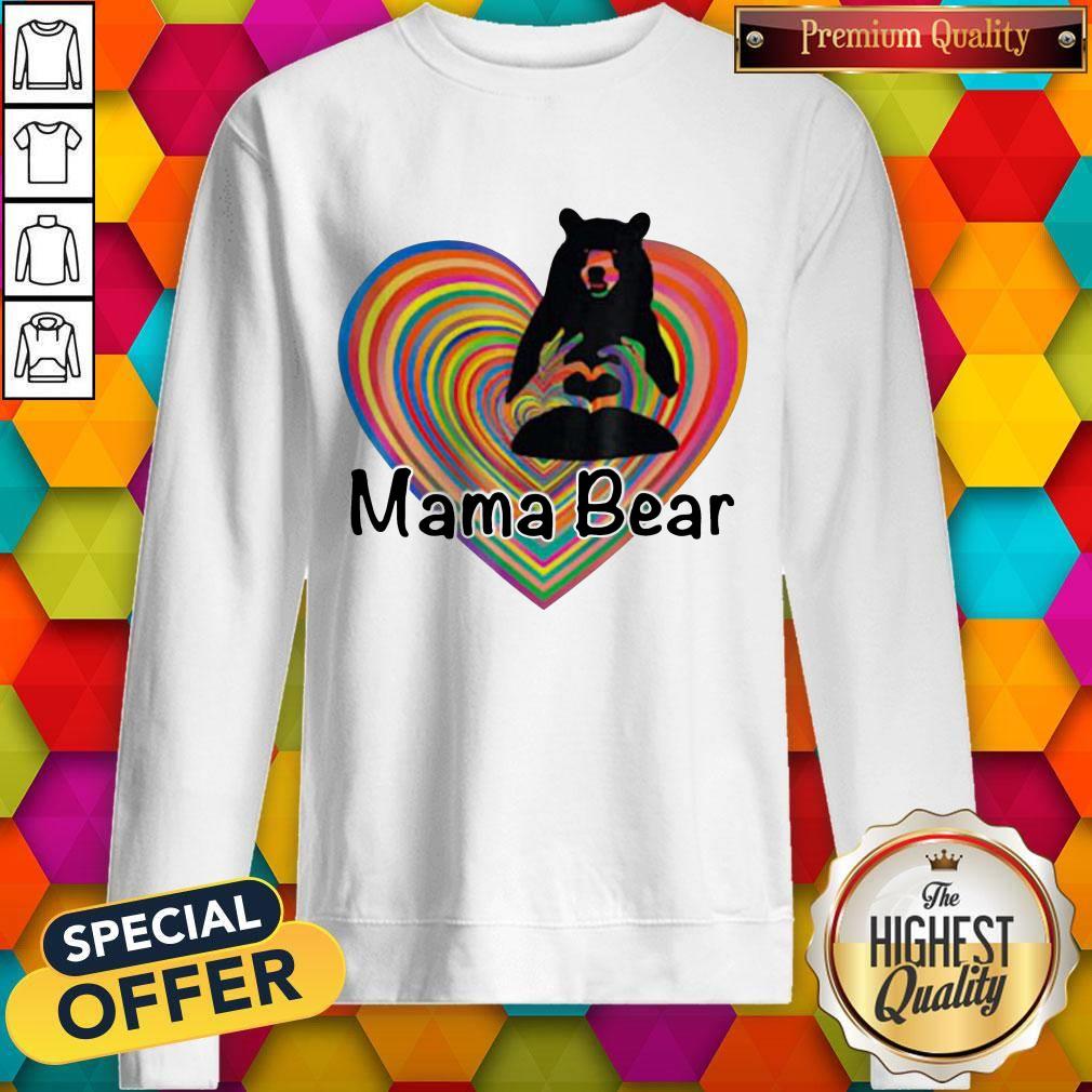 Mama Bear Lgbt Mom Gift Shirt - Image 4