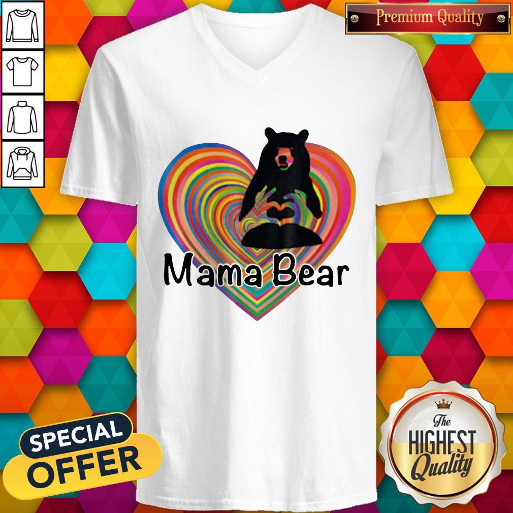 Mama Bear Lgbt Mom Gift Shirt - Image 3