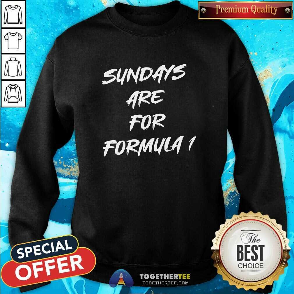 Sundays Are For Formula 1 T-shirt - Image 4