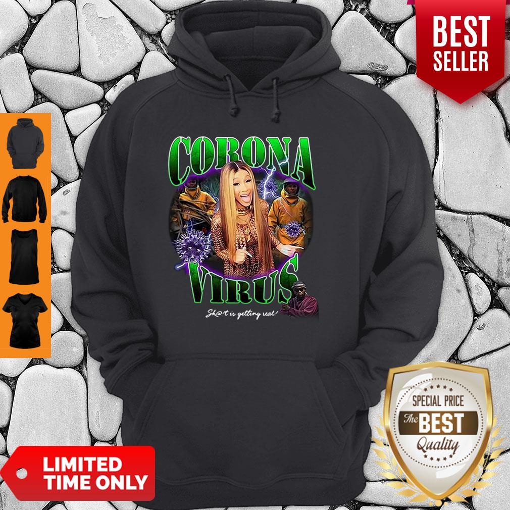 Awesome Cardi B Coronavirus Short Is Getting Val Shirt - Image 5