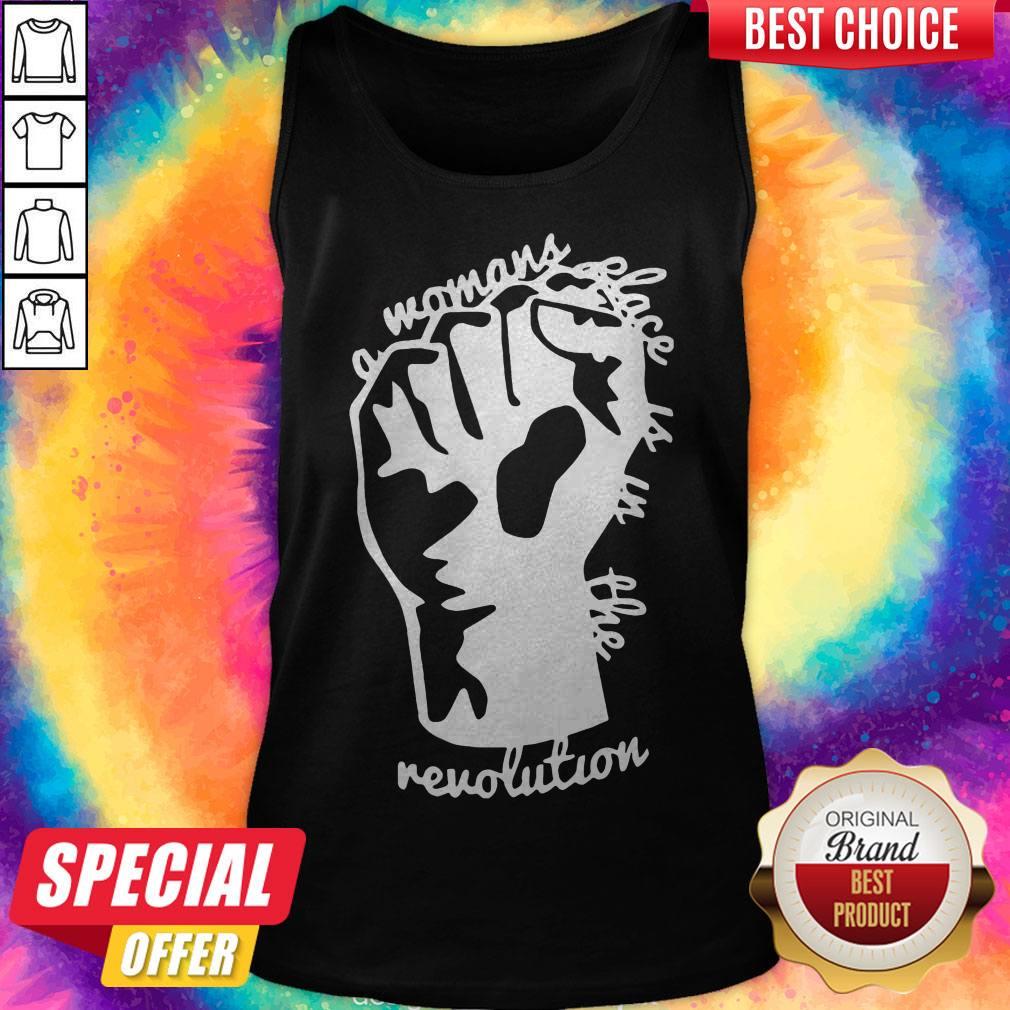 A Womans Place Is In The Revolution Black Lives Shirt - Image 4
