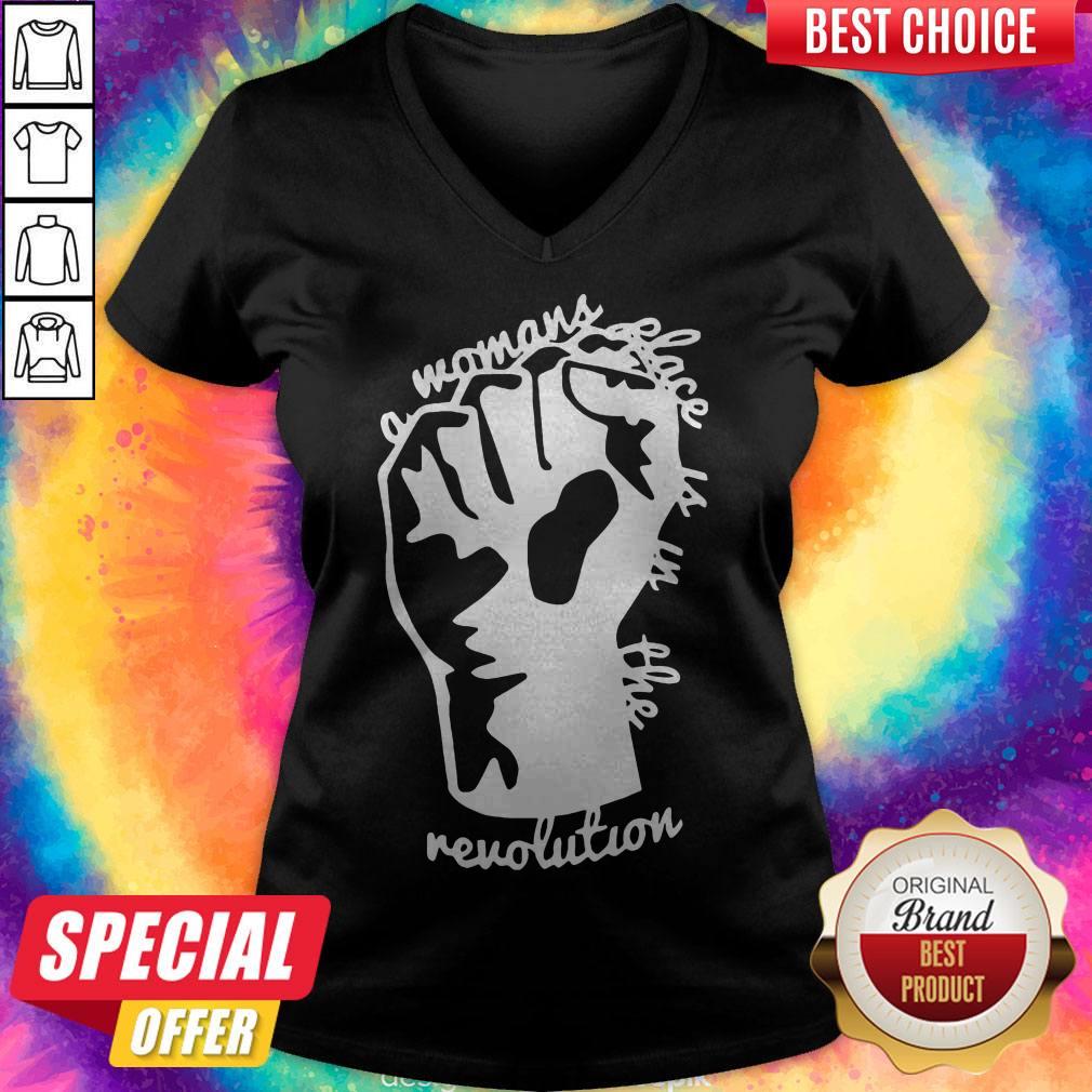 A Womans Place Is In The Revolution Black Lives Shirt - Image 3