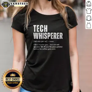 Alternative view of Pretty Tech Whisperer Definition Shirt