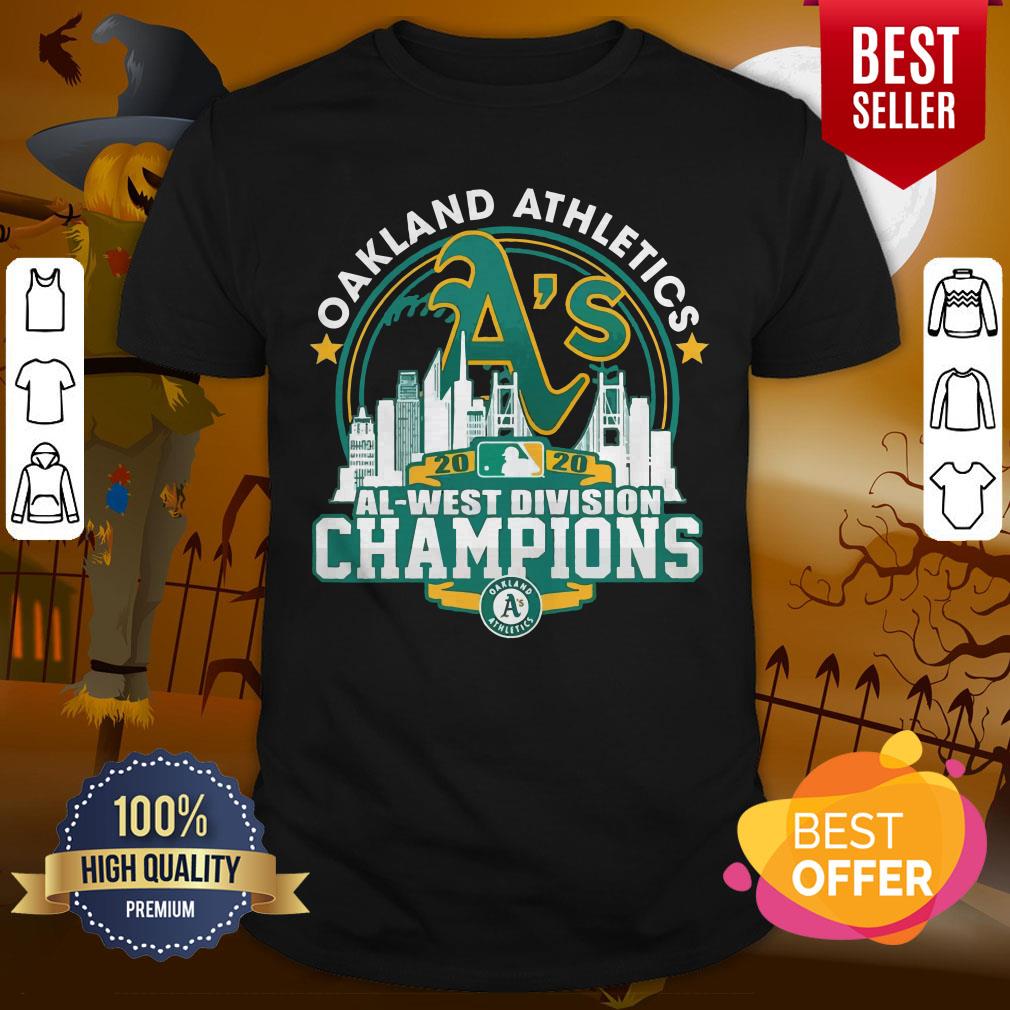 Nice Oakland Athletics Al West Division Champions Shirt