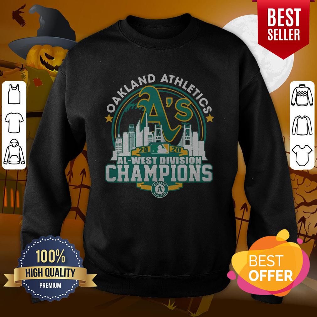 Nice Oakland Athletics Al West Division Champions Shirt - Image 4