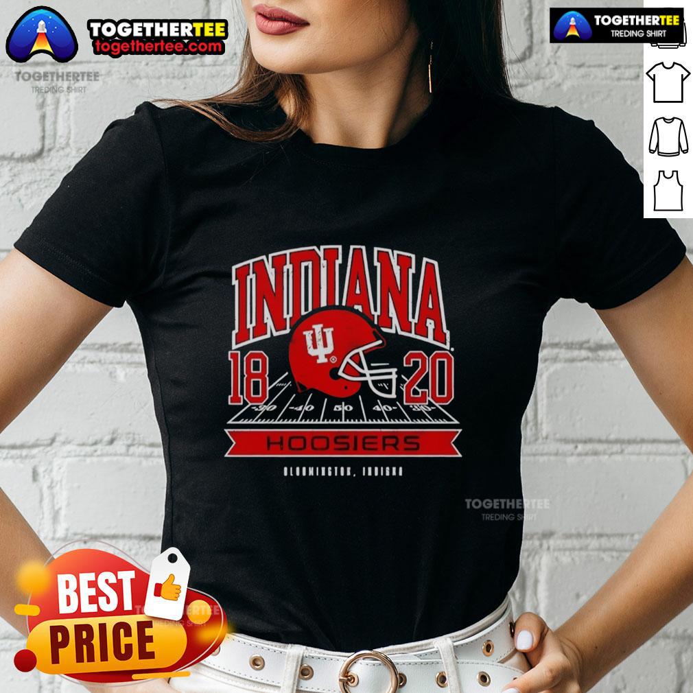 Awesome Indiana Hoosiers All American Football 1820 Helmet T-Shirt - Image 3