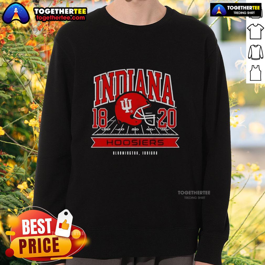 Awesome Indiana Hoosiers All American Football 1820 Helmet T-Shirt - Image 5