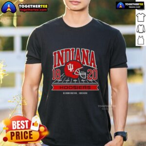 Awesome Indiana Hoosiers All American Football 1820 Helmet T-Shirt