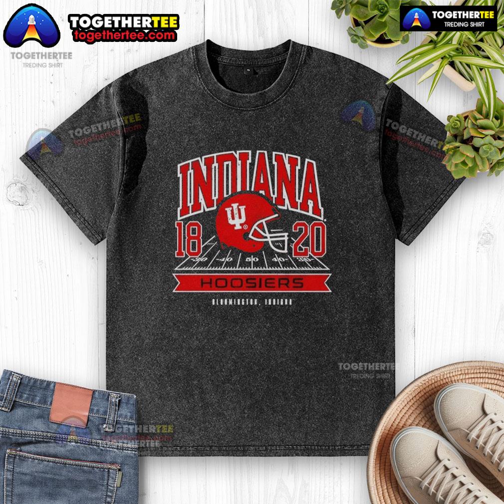 Awesome Indiana Hoosiers All American Football 1820 Helmet T-Shirt - Image 6