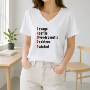 Alternative view of Hot Pretty SHORT Stands For Savage Hostile Overdramatic Reckless Twisted Shirt
