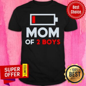 Premium Low Mom Of 2 Boys Shirt