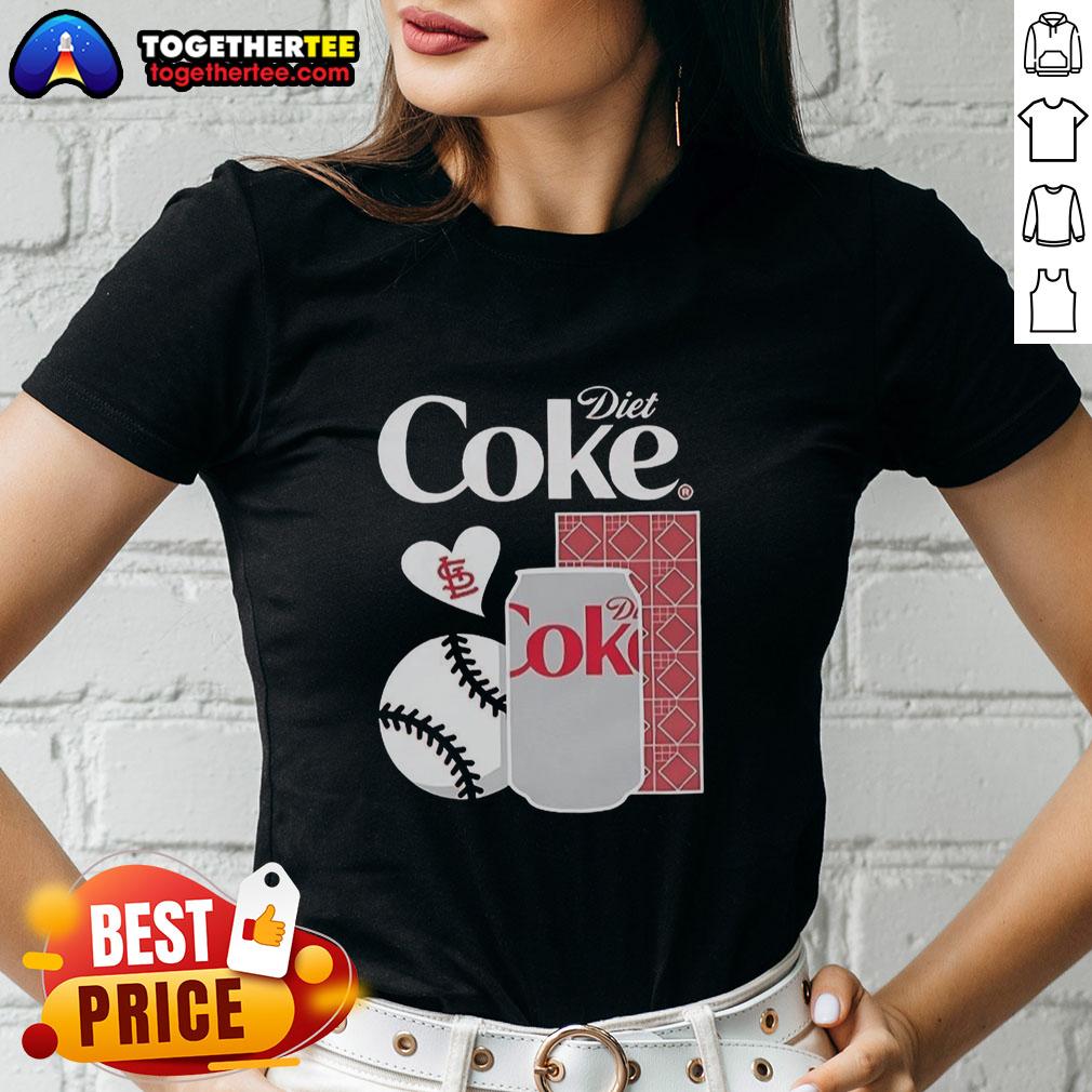 Awesome Cardinals Diet Coke Night T-Shirt - Image 3