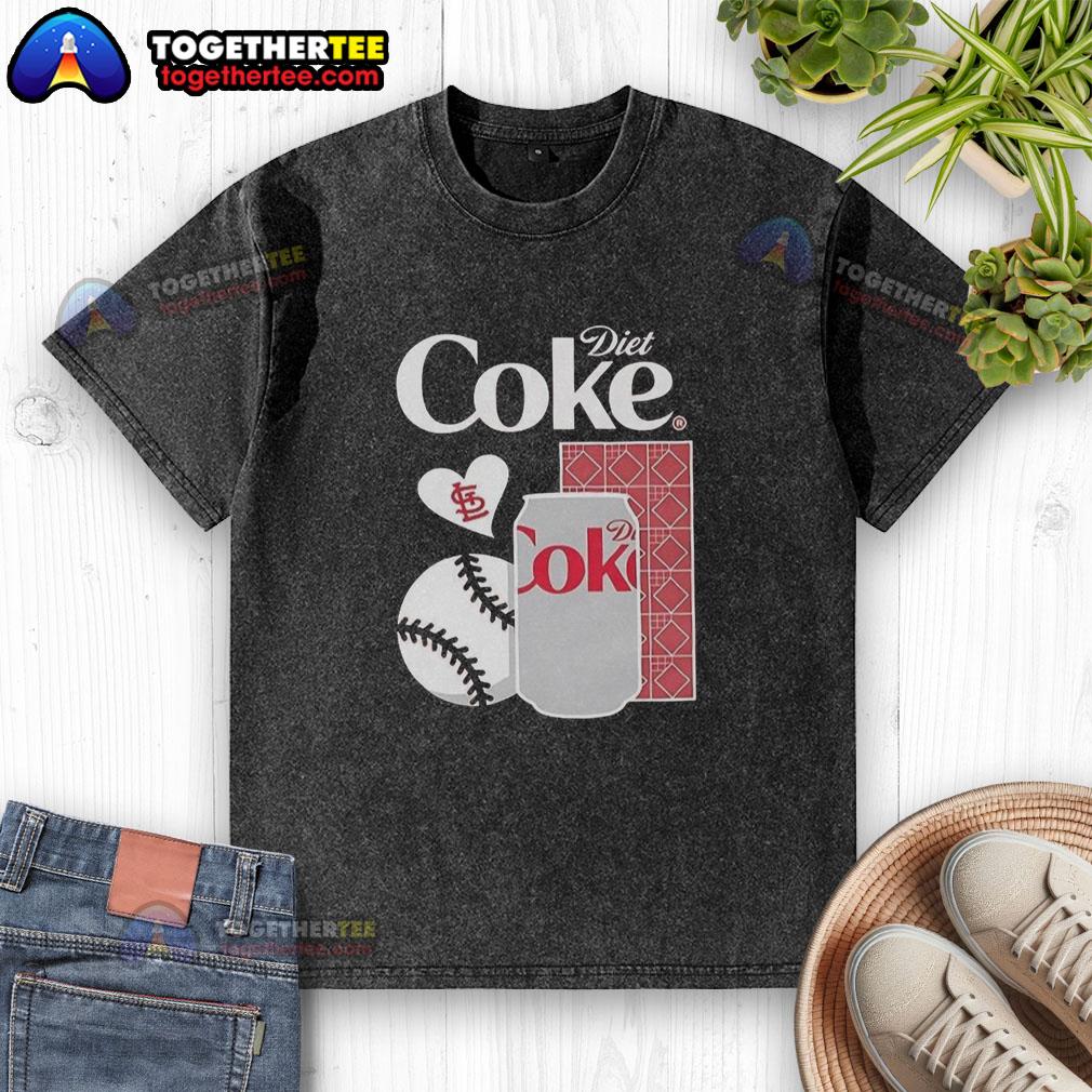 Awesome Cardinals Diet Coke Night T-Shirt - Image 6