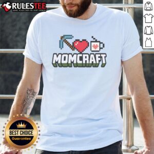 Funny Momcraft Mother's Day Gamer Minecraft T-Shirt