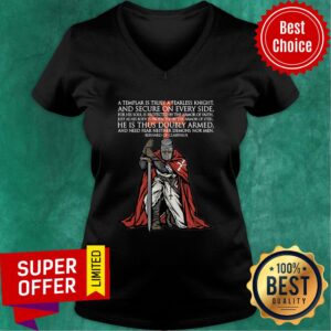 Alternative view of Awesome A Templar Is Truly A Fearless Knight And Secure On Every Side Shirt