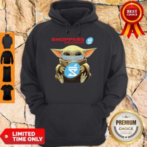 Alternative view of Star Wars Baby Yoda Hug Shoppers Drug Mart Mask Covid-19 Shirt