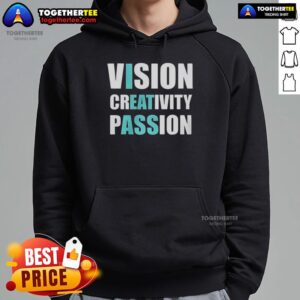 Alternative view of Awesome Vision Creativity Passion T-Shirt