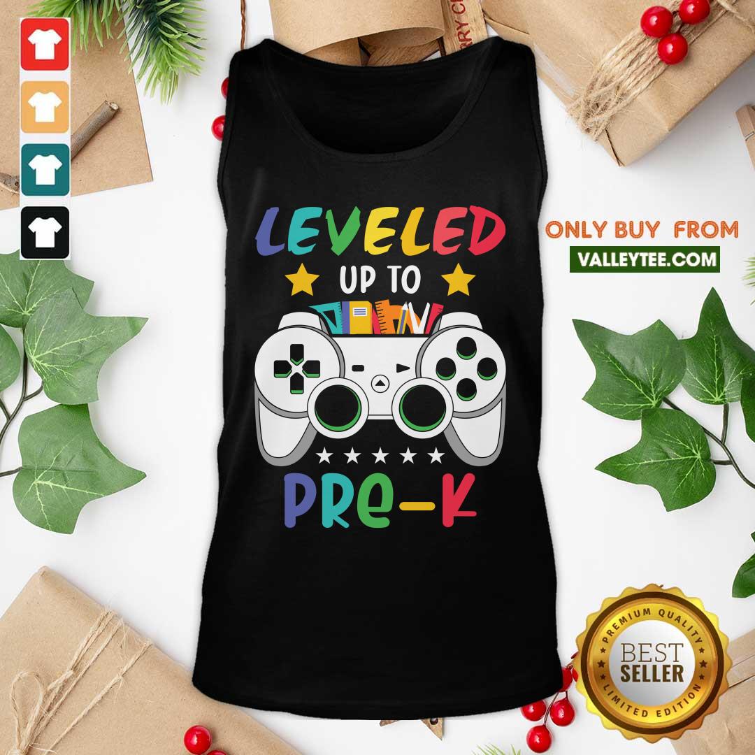 Game Console Leveled Up To Pre-k Shirt - Image 4