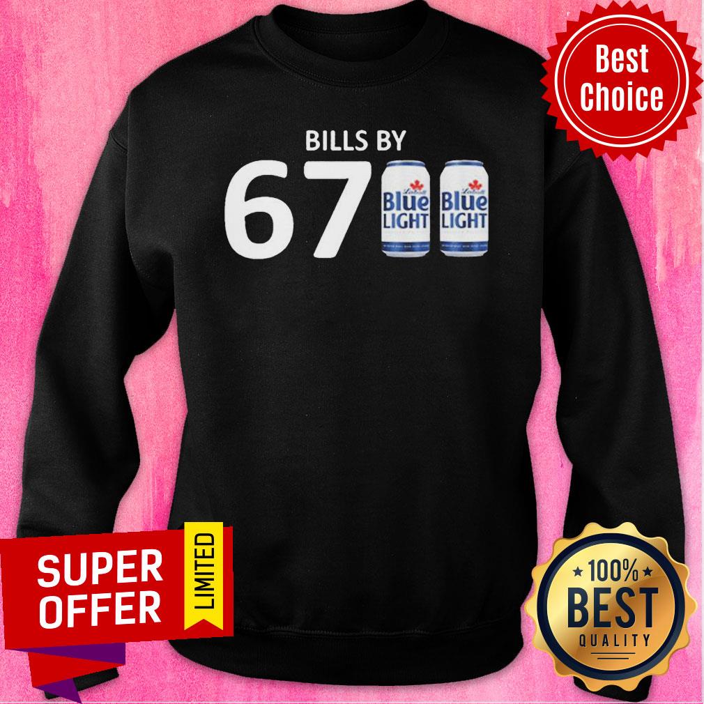 Awesome Bills By 67 Blue Light Shirt - Image 5