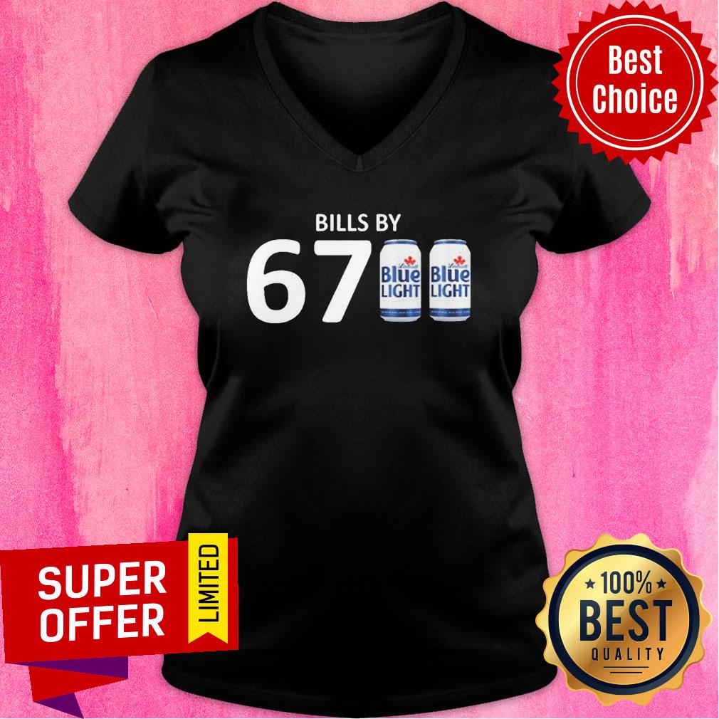 Awesome Bills By 67 Blue Light Shirt - Image 3