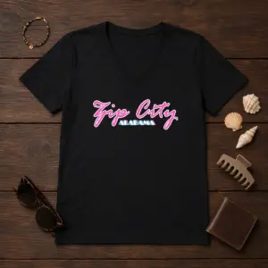 Alternative view of Top Zip City Alabama Southern Town Shirt