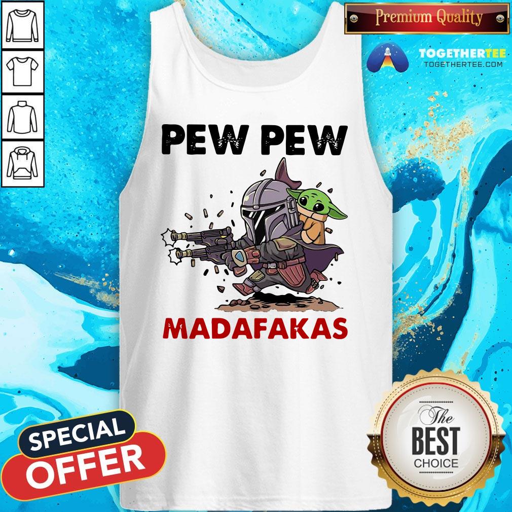 Good Formal Pew Pew Madafakas The Mandalorian Baby Yd Shirt - Image 3